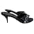 BALENCIAGA  Sandals T.eu 38 leather Black  ref.1246184