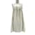 GANNI  Dresses T.fr 34 cotton White  ref.1246332