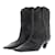 KHAITE  Ankle boots T.eu 37.5 leather Black  ref.1246365