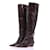KHAITE  Boots T.eu 38 Patent leather Dark red  ref.1246367