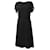 Chanel Vestido largo de punto Paris / Dallas en negro Mohair  ref.1246632