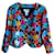 Yves Saint Laurent Jacken Schwarz Mehrfarben Viskose  ref.1246843