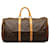 Louis Vuitton Keepall Monogram Brown 50 Cuir Toile Marron  ref.1246985