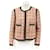 Chanel Jaqueta de Tweed Bege com Botões CC Atemporais  ref.1247018