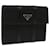PRADA Wallet Nylon Black Auth bs11938  ref.1247046
