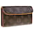 LOUIS VUITTON Monogram Pochette Florentine Waist bag M51855 LV Auth am5655 Cloth  ref.1247050