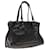 PRADA Chain Shoulder Bag Leather Black Auth am5715  ref.1247121
