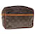 Louis Vuitton Monogram Compiegne 23 Clutch Bag M51847 LV Auth am5678 Cloth  ref.1247155