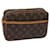 Louis Vuitton Monogram Compiegne 23 Clutch Bag M51847 LV Auth am5755 Cloth  ref.1247167