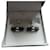 Montblanc solid silver cufflinks box Silvery  ref.1247202