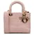 Dior Pink Medium Cannage Lady D-Lite Cloth Cloth  ref.1179000
