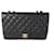 Timeless Chanel Black Caviar Quilted Jumbo Classic Single Flap Bag Negro Cuero  ref.1221023