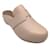 Autre Marque Hermes Beige Leather Calya Mules / clogs  ref.1246210
