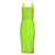 Autre Marque Jonathan Simkhai Lime Green Sleeveless Viscose Knit Loren Dress  ref.1246212