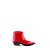 DIOR - Dior West Stiefeletten aus rotem Leder mit Absatz (Größe 37) - Ansicht 2