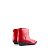 DIOR - Dior West Stiefeletten aus rotem Leder mit Absatz (Größe 37) - Ansicht 3