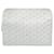 Goyard White Goyardine Canvas Jouvence Toiletry MM Cloth  ref.1246285
