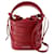 Rise Bag - Alexander McQueen - Leather - Burgundy Red Dark red Pony-style calfskin  ref.1246321