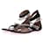 Alaïa ALAIA  Sandals T.eu 40 Suede Black  ref.1246425