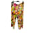 EMILIO PUCCI Pantalone T.fr 36 silk Multicolore Seta  ref.1246443