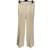 Chloé CHLOE  Trousers T.fr 36 cotton Beige  ref.1246446