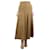 Autre Marque Brown A-line maxi skirt - size UK 10 Cotton  ref.1246612