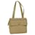 CHANEL Shoulder Bag Patent leather Beige CC Auth bs11893  ref.1246670
