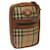Autre Marque Burberrys Nova Check Clutch Bag Canvas Beige Brown Auth ac2697 Cloth  ref.1246689