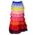 Autre Marque Carolina Herrera Saia maxi multicolorida de tule multicamadas Multicor Sintético  ref.1246830