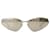 BB0335s Sunglasses - Balenciaga - Metal - Silver Silvery Metallic  ref.1246920
