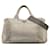 Bolso satchel Prada gris Canapa Bijoux Lienzo Paño  ref.1246938