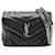 Saint Laurent Loulou Small Chevron Quited Leather 2-Ways Envelope Bag Black  ref.1247215