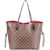 Louis Vuitton Damier Ebene Neverfull MM Shopper Sac Toile Marron  ref.1247231