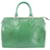 Louis Vuitton Couro Epi Verde Speedy 25 Bolsa Lona  ref.1247232