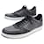 NEW LOUIS VUITTON sneakers RIVOLI MONOGRAM ECLIPSE SHOES 1to8EB 43 SHOES Grey Leather  ref.1247360