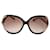 Cartier panther sunglasses T00712 BROWN BROWN SUNGLASSES EYEWEAR Plastic  ref.1247413