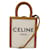 Céline NEW CELINE MINI VERTICAL CABAS HANDBAG 193302 CANVAS TOTE BAG NEW Leather  ref.1247480
