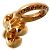 Pendente Fleur de Lis 22K Chrome Hearts in ottime condizioni - vista 4