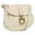 Salvatore Ferragamo Shoulder Bag Leather Cream Auth 65974  ref.1247610