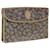 SAINT LAURENT Clutch Bag PVC Canvas Gray Auth 65943 Grey  ref.1247611