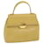 GIVENCHY Hand Bag Leather Yellow Auth am5714  ref.1247682