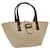 BURBERRY Tote Bag Toile Beige Auth bs11831  ref.1247703