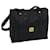 MCM Vicetos Logogram Shoulder Bag Nylon Black Auth 65268  ref.1247714
