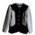 Yves Saint Laurent Jackets Black White Velvet Wool  ref.1247744