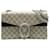 Gucci Black Suede Beige Canvas GG Supreme Small Dionysus Cloth  ref.1247763