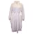 Robe chemise à imprimé floral Loewe en coton blanc Polyester  ref.1247857