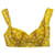 Zimmermann High Tide Polka-dot Cropped Bralette Top in Yellow Linen  ref.1247869