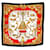 Hermès Hermes Etriers Schal aus mehrfarbiger Seide Mehrfarben  ref.1247974