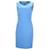 Hugo by Hugo Boss Sleeveless Dress in Blue Cotton Light blue  ref.1247976
