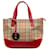 Burberry Brown Haymarket Check Handbag Cloth Cloth  ref.1248017